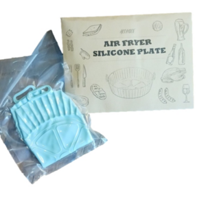 AIR Fryer Silicone Pot 8" bottom 6.96" blue box 25